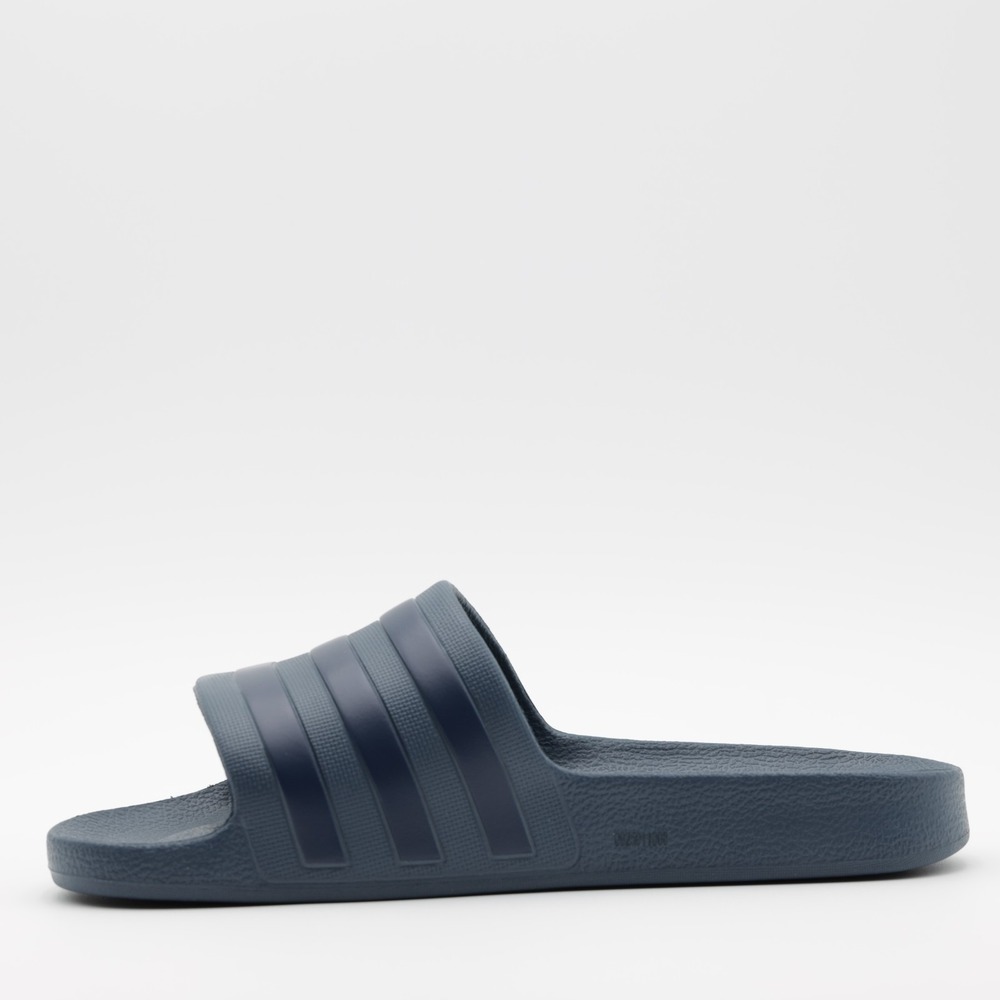 Adidas Unisex Adilette Aqua Slides Casual Slip-On Sandals Navy Blue Size M9 W10 - Picture 4 of 10